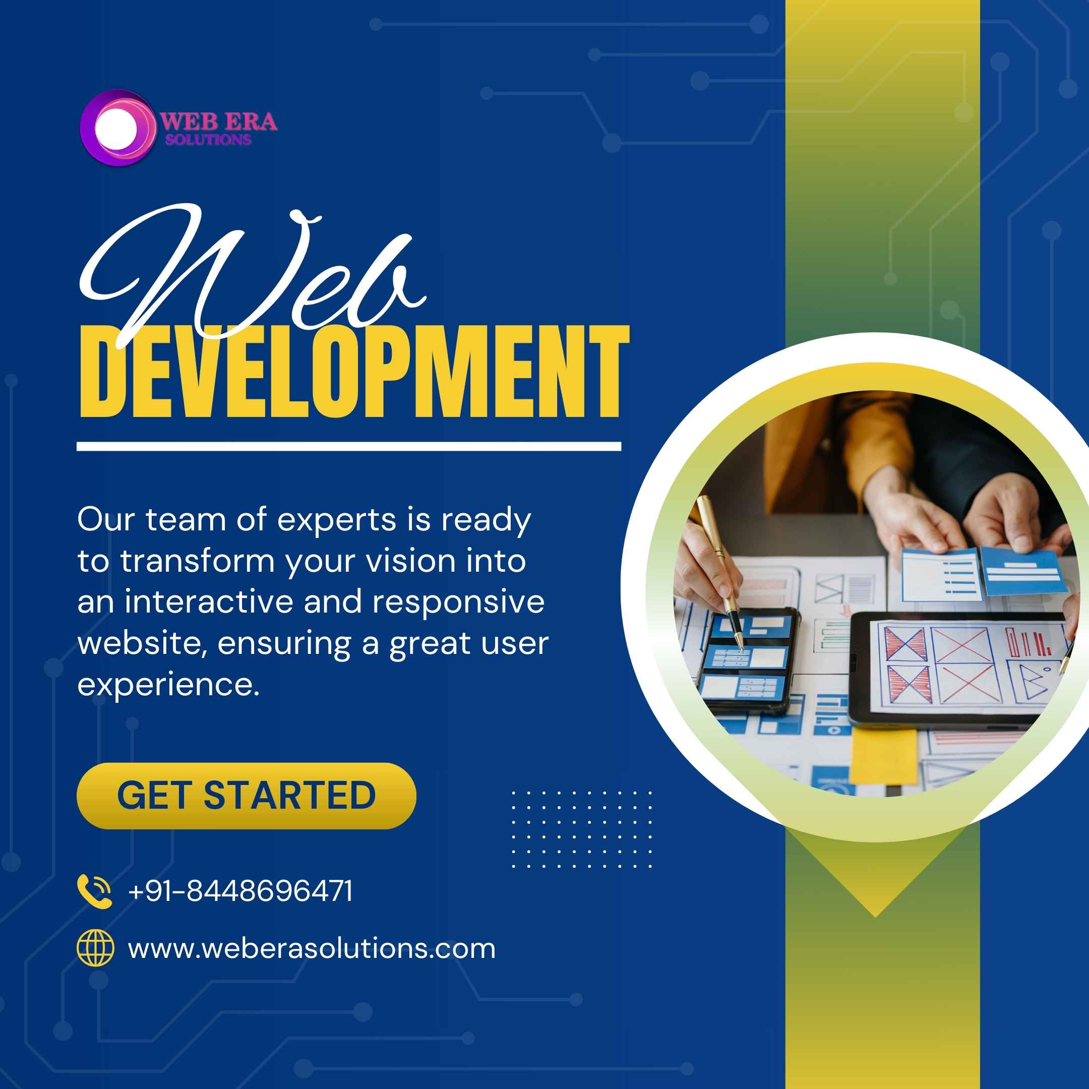 Top Mobile App Development Services in Uttam Nagar – Web Era Solutions