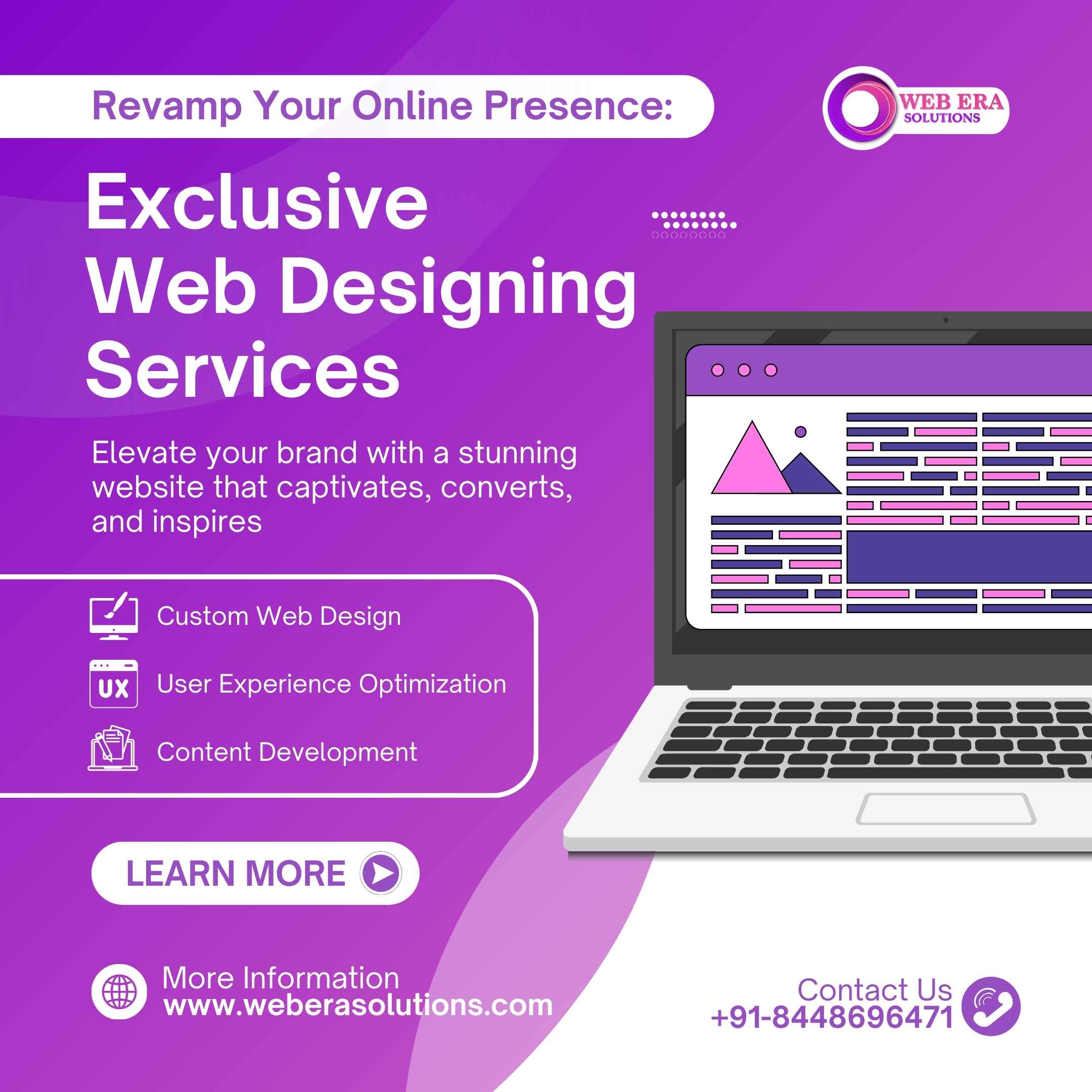 Website Designing Company Near Dwarka – Web Era Solutions